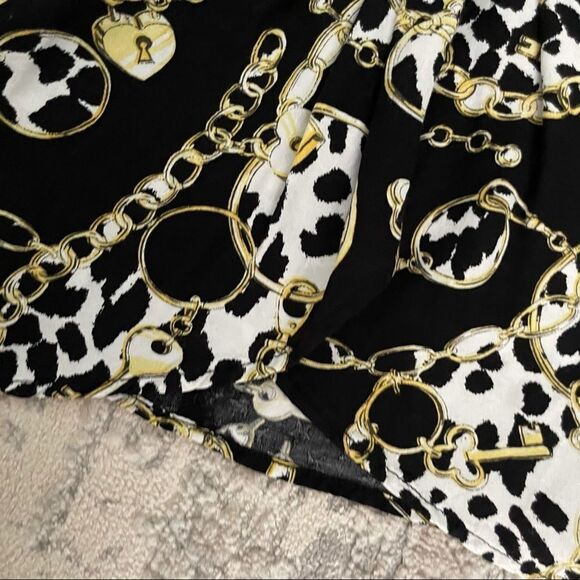 🚨 3 for $25 - TOPSHOP Chain Print Mini Skirt - Picture 7 of 7